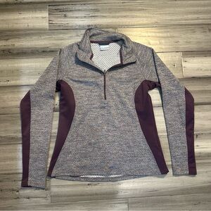Columbia Women’s Quarter Zip Pullover Sweatshirt Size Medium